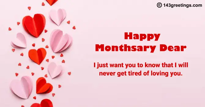 Monthsary Message For Boyfriend